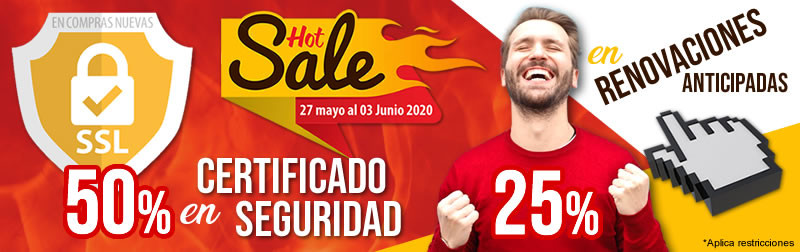 Promoción del Hot Sale 2020