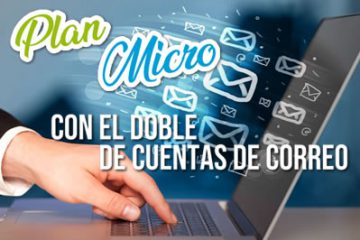 plan micro con el doble de cuentas de correo