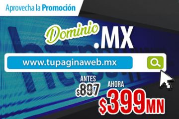 promocion dominio .mx