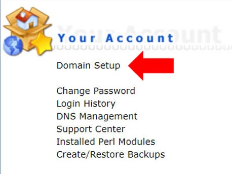 domain setup directadmin
