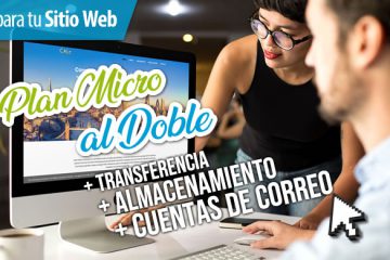 promocion plan micro de hosting al doble