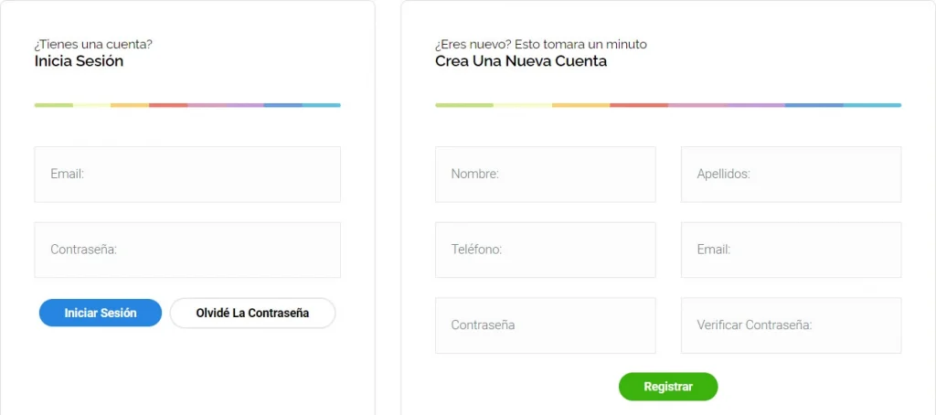 crear nueva cuenta en especialistas hosting