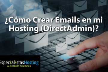 como crear emails en mi hosting directadmin