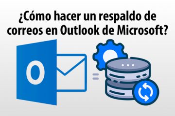 Cómo hacer un respaldo de correos en Outlook de Microsoft