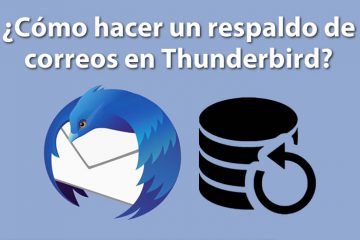 Cómo hacer un respaldo de correos en Thunderbird