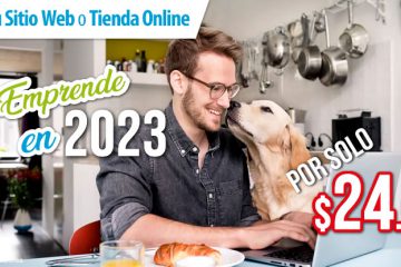 emprende en 2023 con un sitio web o tienda virtual