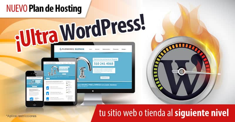 Nuevo plan de hosting ultra WordPress