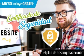 Plan de Hosting con certificado de seguridad SSL gratis